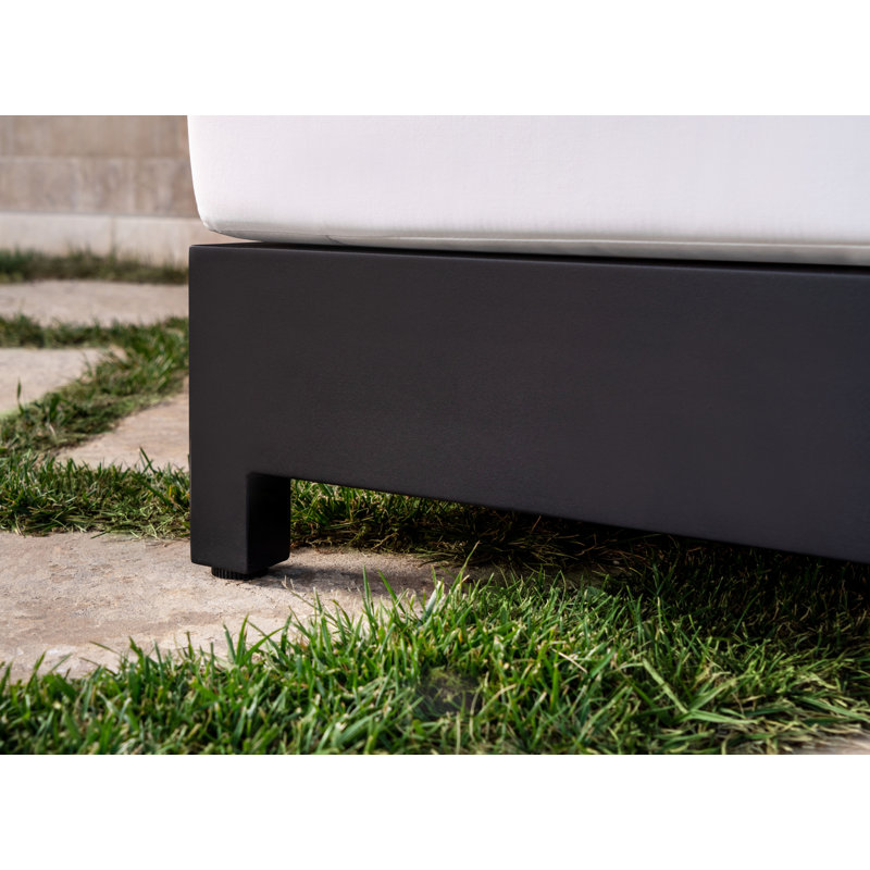 Joss & Main Everlee 98.4" Metal Outdoor Sectional Wayfair